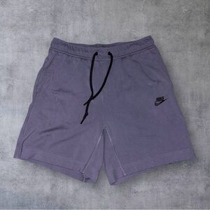 Men’s Nike Tech Purple Fleece Shorts Size S